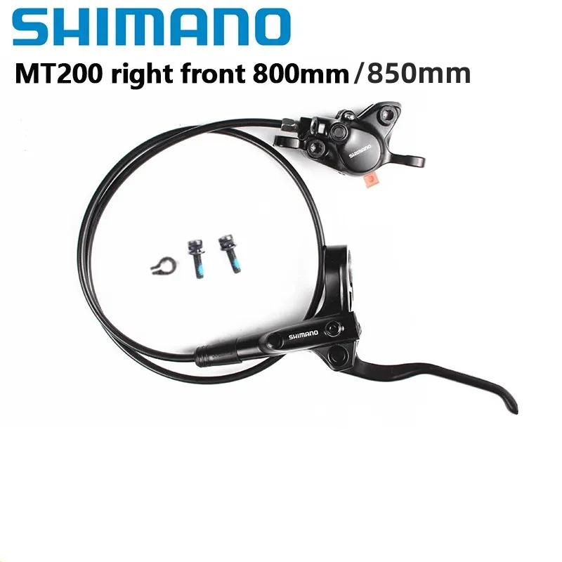 Shimano BR MT200 Einseitige Hydraulische Scheibenbremse Für Mountainbike 800mm 850mm 1400mm 1450mm 1500mm 1550mm Fahrradbremse