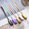 Stainless Steel Dinnerware Sugar Cake Kitchen Tool Coffee Spoon Teaspoon Stirring Spoon Coffeeware