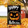 1pc Happy Halloween Garden Flag - Double-Sided Polyester Welcome Horror Pumpkin Banner - Festive Home & Garden Decor Without Electricity Halloween Pa