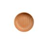 Wood Dessert Plate Round The Afternoon Tea Dishes Solid Wood Tableware Food Fruits Dish Wooden Bowl