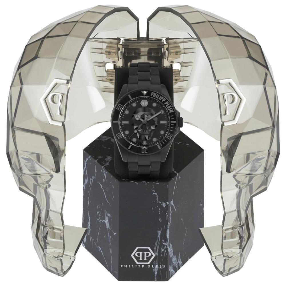 Philipp Plein PWOAA0922 The $kull Diver Herreur