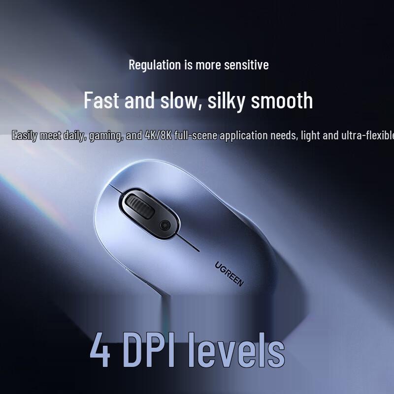 Ugreen M556S Dual-Mode Rechargeable Silent Wireless Mouse