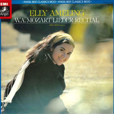 LP Record ELLY AMELING - W.a. Mozart Lieder Recital EAC55014 ANGEL 1982 Japan Obi Classical Used