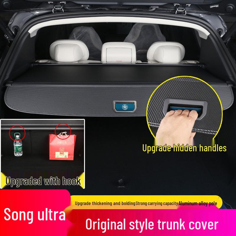Compatible with 26 BYD Song Ultra EV models: Trunk Partition, DM-i Tailgate Cargo Partition, Sunshade, Flash Charge Version.