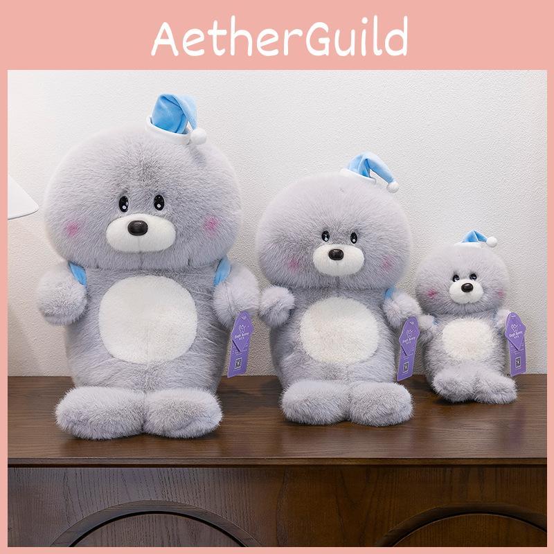 Sea Starfish Cute Lion Plush Toy Children Aquarium Souvenir Back Doll Penguin