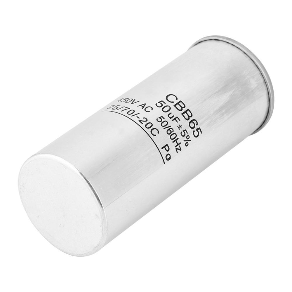 450V CBB65 Capacitor Aluminum Round Electrolytic Capacitor  Industrial Equipment