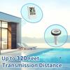 Maintenance-Free Floating Pool Thermometer Clear Scale Display Water Temperature Thermometer  Spa
