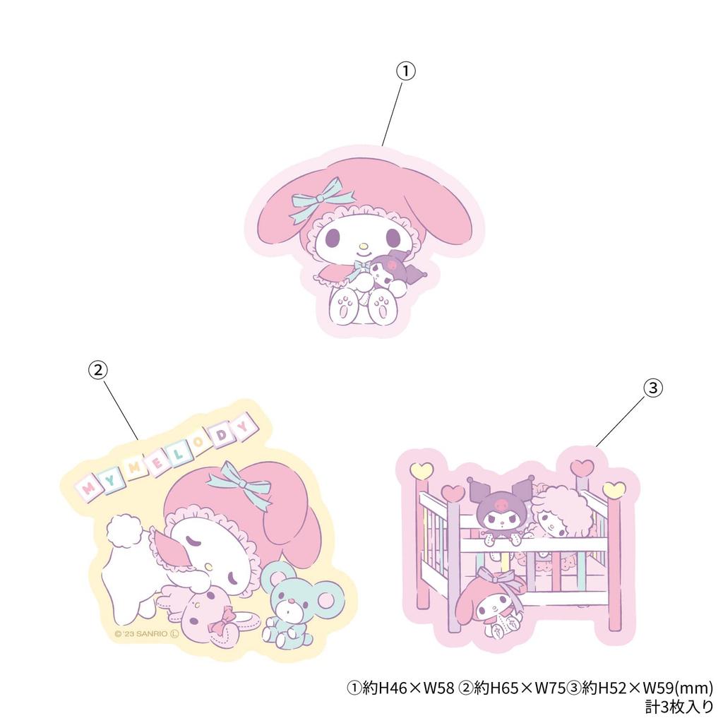 Gourmandies Sanrio Characters Mobile Sticker My Melody SANG-305MM