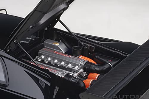 AUTOart 1/18 Scale Lamborghini Diablo SV-R DEEP BLACK (Finished Product) 79146