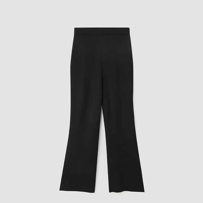 OVVOVV Women's Classic Elastic Waist Knit Flared Pants