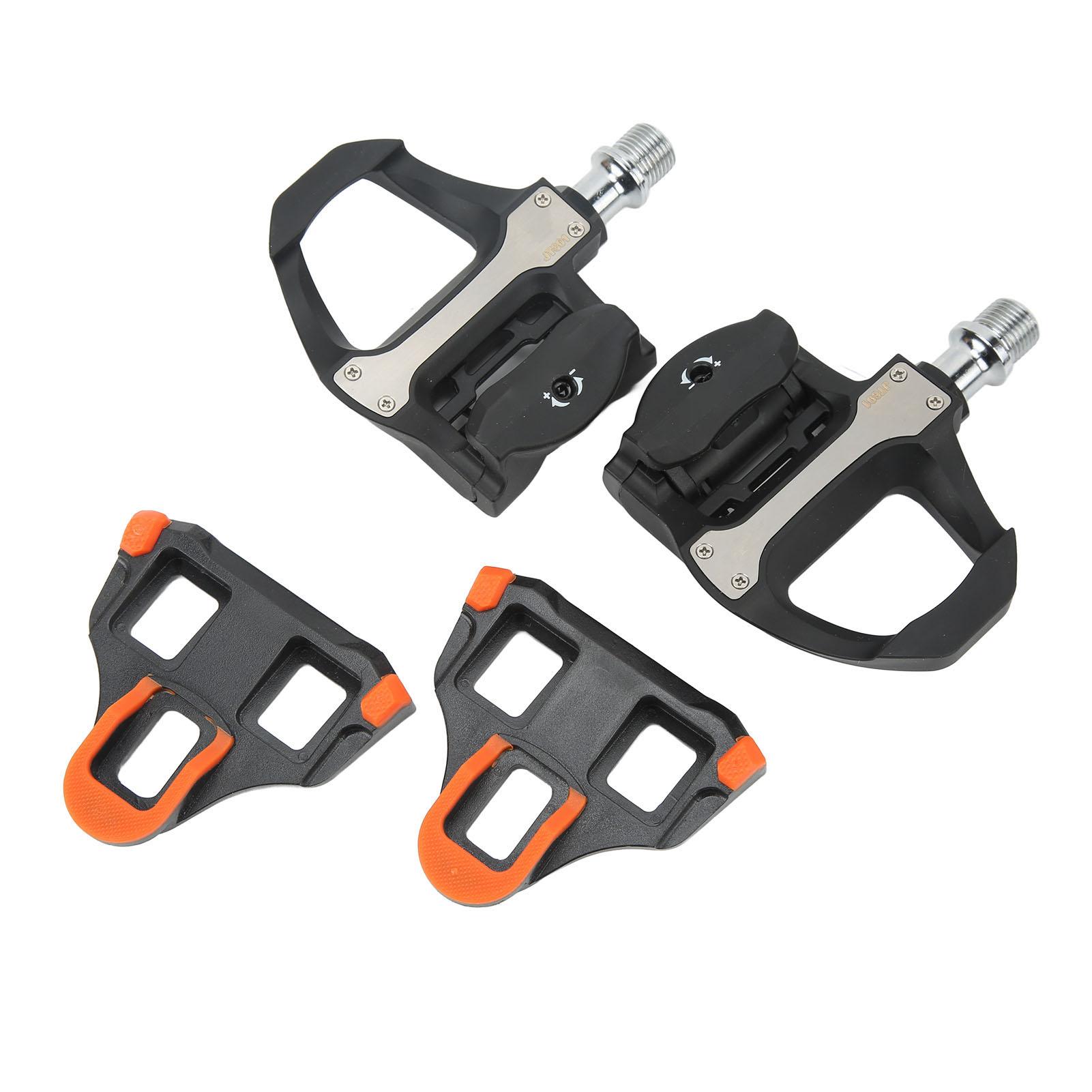 Bike Foot Pedal Cycling Equipment Ti Alloy Nylon Road Bike Self Locking Foot Pedals Replacement