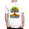 Autism Awareness Tree Teacher T Shirt for Men 100 Cotton Tshirts Casual Streetwaer Short Sleeve Tee Shirt Slim Fit Clothing