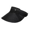 [Brown Hat]_Lowena Sun Visor - Black