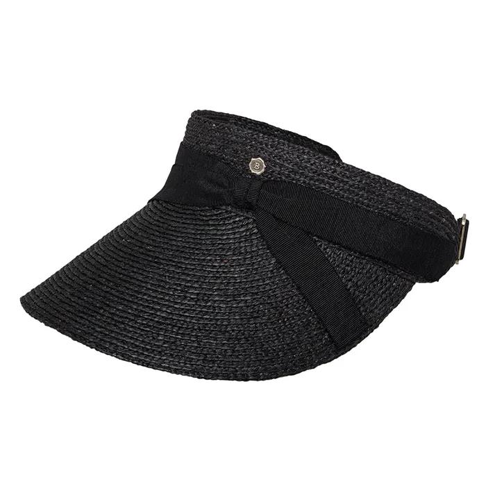 [Brown Hat]_Lowena Sun Visor - Black