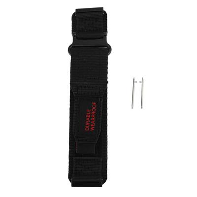 Nylon Uhrenarmband Ersatz für Spartan HR Baro für D5i 24mm Outdoor Gewebtes Uhrenarmband
