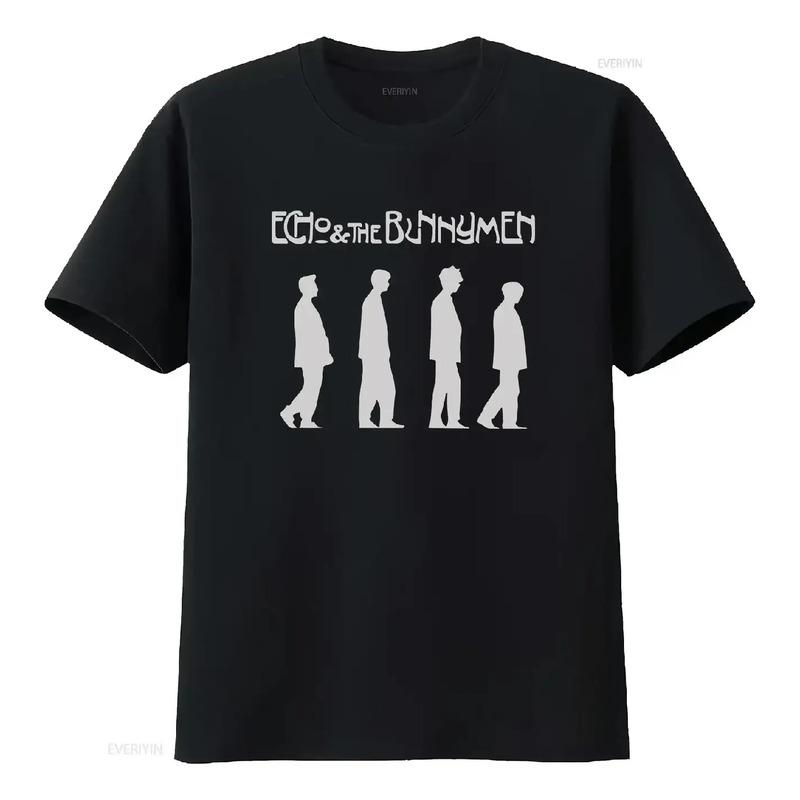 Camiseta Vintage Echo And The Bunnymen De Todos Os Tamanhos S разноцветный
