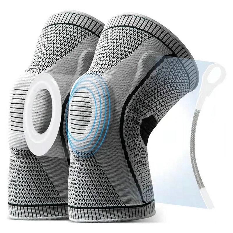 Non-Slip Silicone Knee Pads: Anti-collision Leg Guards for Sports & Outdoor Activities