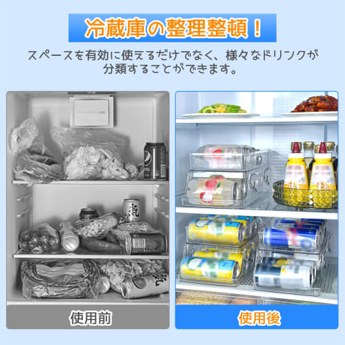Rolling LAMPTOP Can Storage Rack, Beer Can Holder, Holds 9 350ml Cans, Double-Layered Finish, Folds Up, Keeps Your Refrigerator Tidy