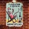 Vintage Tin Sign Wall Decor Retro Metal Plaque Home Art