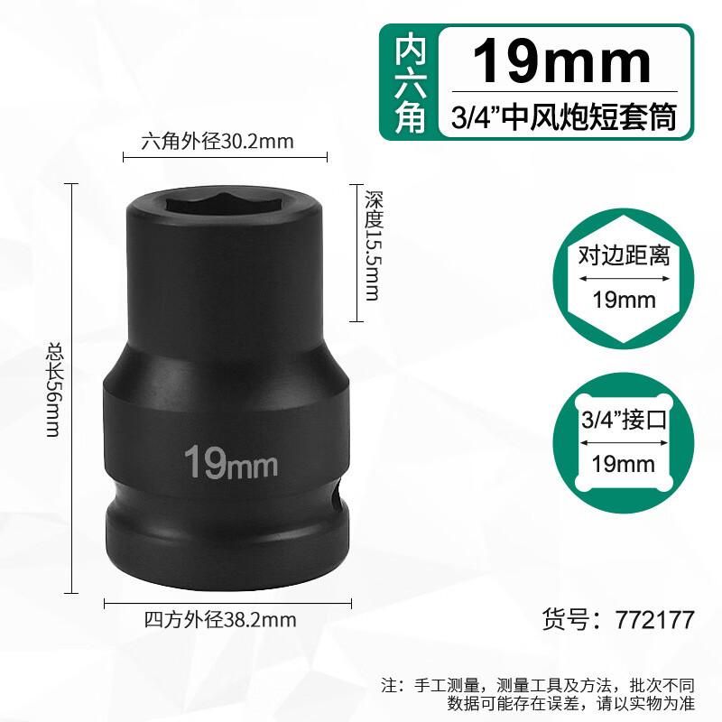 3/4-inch Hex Impact Sockets