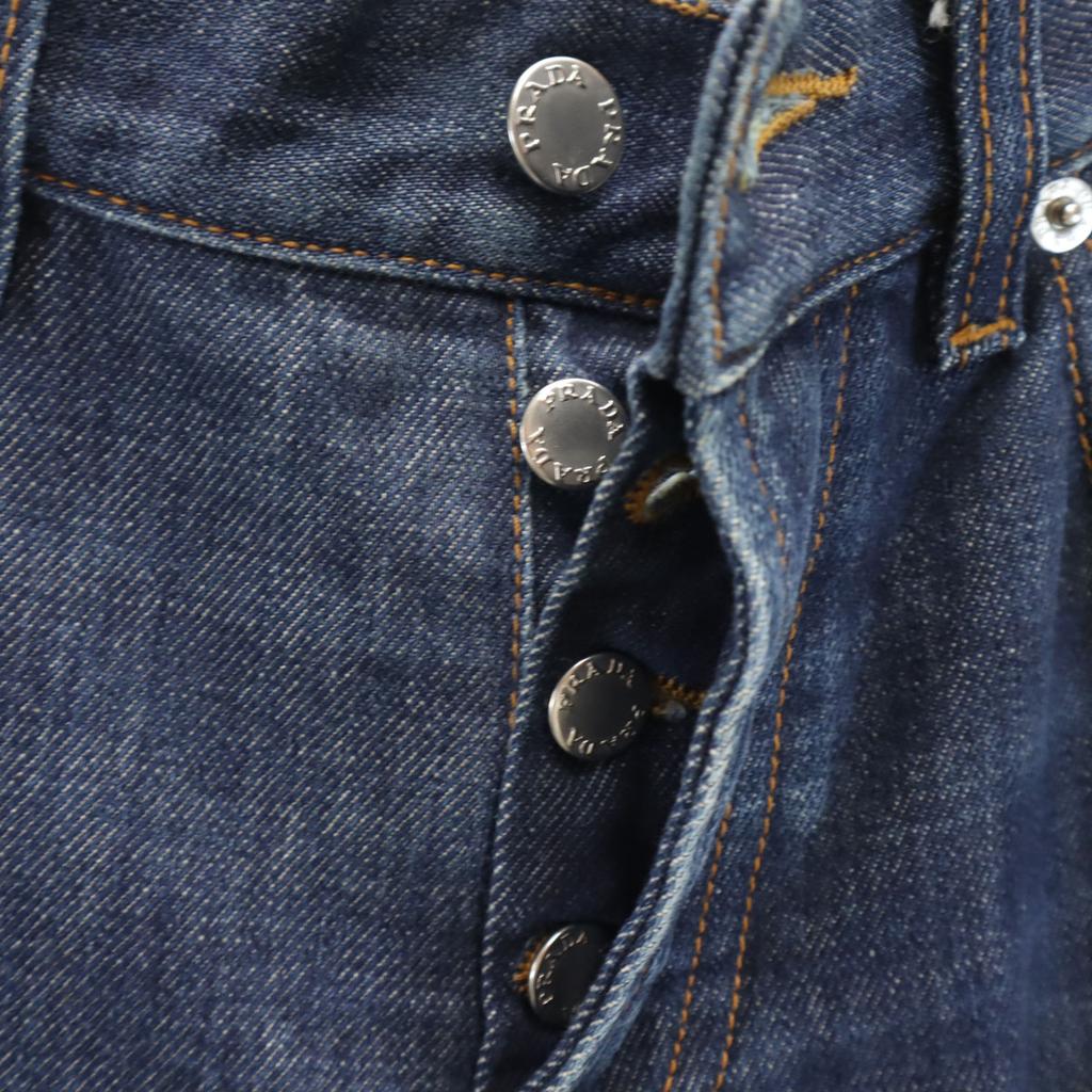 PRADA Made in Romania Button fly Denim pants w29 blue Men's Used