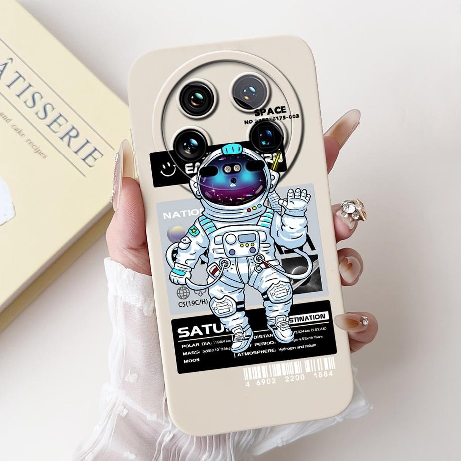 For Xiaomi 14 Ultra Case Cute Dinosaur Cartoon Cover Shockproof Phone Case For Xiaomi Mi 13 Ultra 13Ultra 14Ultra Soft TPU Shell