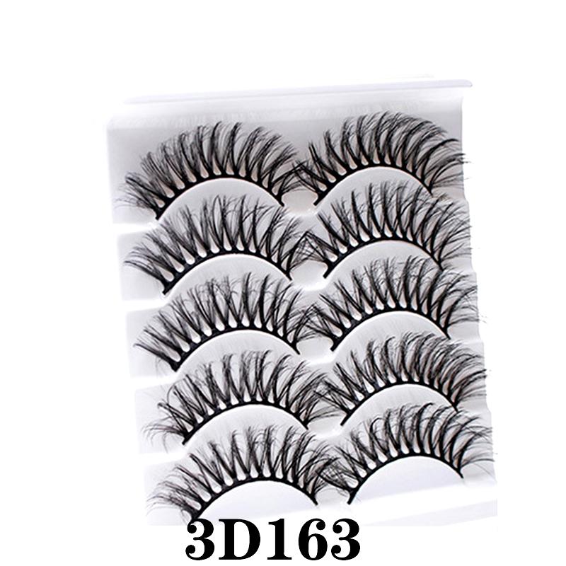 5 pares de cílios postiços maquiagem para mulheres cílios em massa extensão de cílios maquiagem maquiagem barata frete gr.. Extensões de cílios de beleza