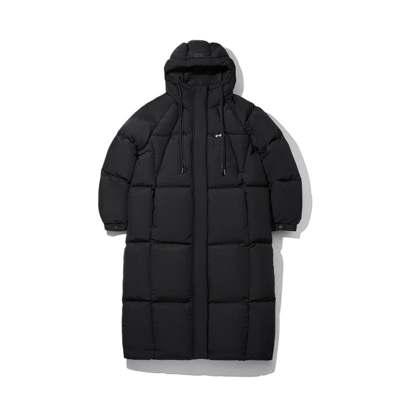 Li-Ning China Women's Reflective Water-Repellent Long Down Jacket AYMV478