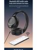 New Bluetooth Over-Ear Headset: Foldable, Rotating Design with Soft Large Earcups