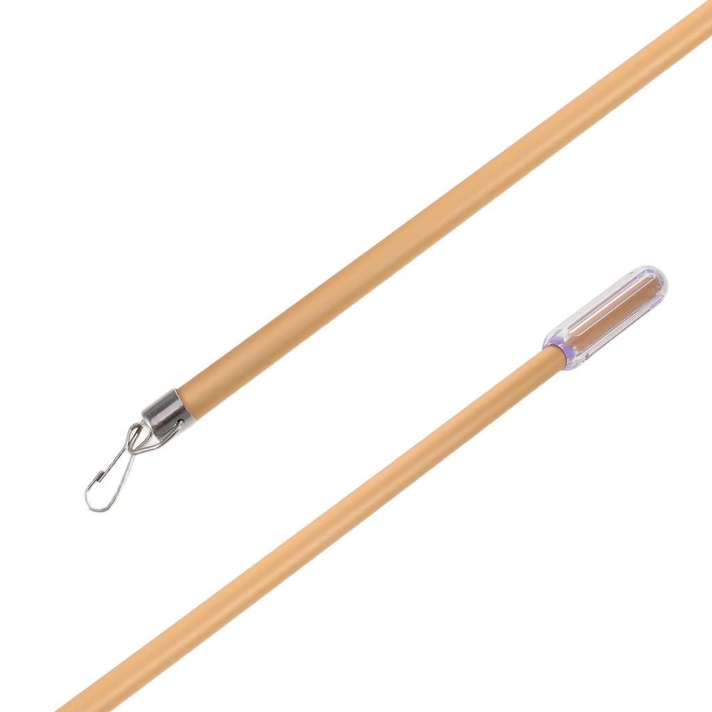 Curtain Pull Wand 50Cm Aluminum Alloy Heavy Duty Drapery Rods Pull Quiet Operation Handheld Pole Hook for Home Hotel Blinds