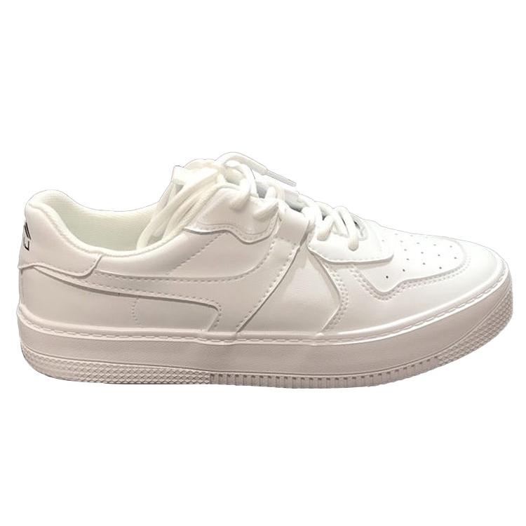 Li Ning Coverage Abrasion Resistant Low Top Skateboard Shoes Unisex White AGCR407-1