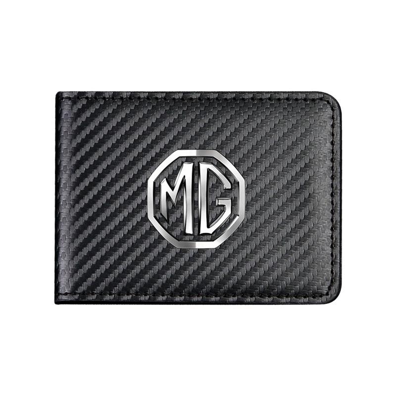 

Car Driver License Cover Driving Documents Case Holder For Morris Garages Motors MG ZS GS MG5 6 7 mg3 Gundam 350 Parts GT чёрный