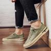 Fashion PARZIVAL Men Canvas Shoe Casual Sneaker for Men Slip-on Vulcanized Comfortable Male Flats Loafers Driving Shoes Zapatos Hombre
