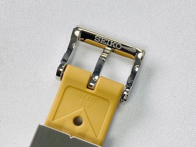 R03C013J9 SEIKO Prospex 19mm Genuine Silicone Band Brown for Via SBDX041/8L35-01D0 (Ships Nekoposu)
