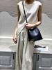 Stylish Irregular Bucket Tote Bag For Women High-end Metal Handle PU Leather Shoulder Crossbody Bags Female Wedding Purse Clutch