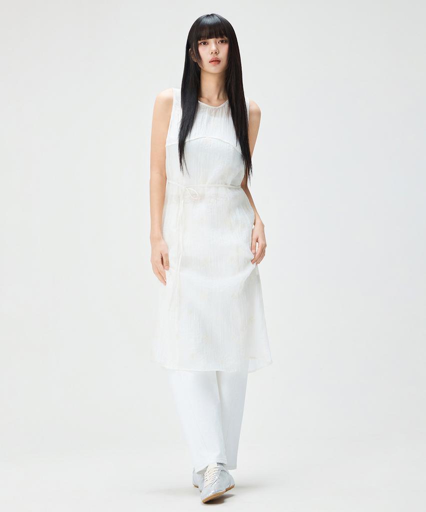 MIXXO Lace Layered Long Dress_Miwowg301G