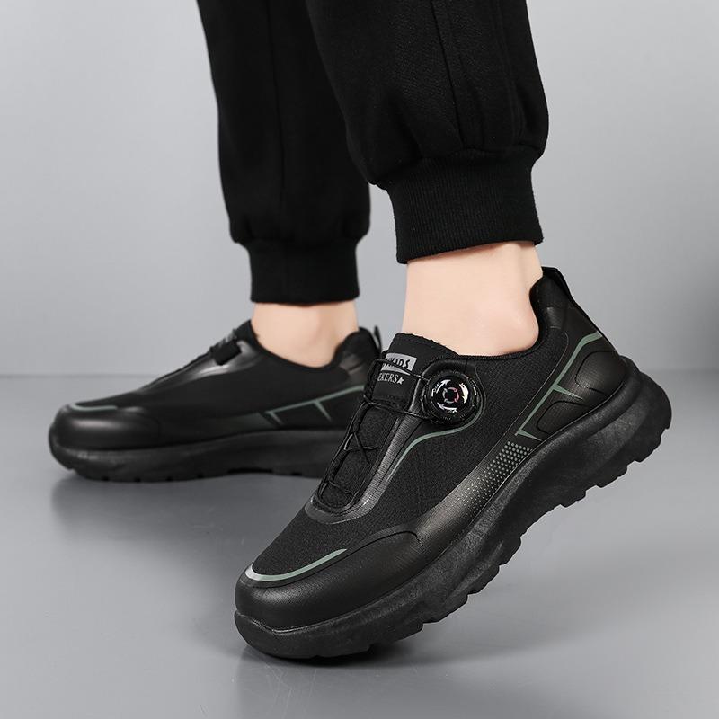 Men's Spring Twist-lock Casual Sports Shoes, Outdoor Hiking Breathable Versatile Running Shoes for Men.