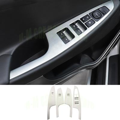 Für Hyundai Tucson 2015-2018 Carbon Fiber Innen Aufkleber Fensterheber Schalter Taste Panel Schalter Trim