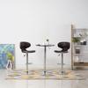 Day and Night - Day and Night Kitchen Stools 2 Units Brown Synthetic Leather