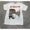 Wilco Band Poster White Cotton T Shirt Full Size S 5xl Vintage Graphic Streetwear Breathable Comfortable