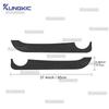Door Anti-kick Pad For Fiat 500/500C 2008-2025/ 500E 2012-2019/ Abarth 595 695 2012-2025 LHD RHD Car Carbon Mat Trim Accessories