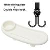 Baby Stroller Plate Multifunctional Holder Enjoy Hands-Free Entertainment for Snacks Drinks And Phone