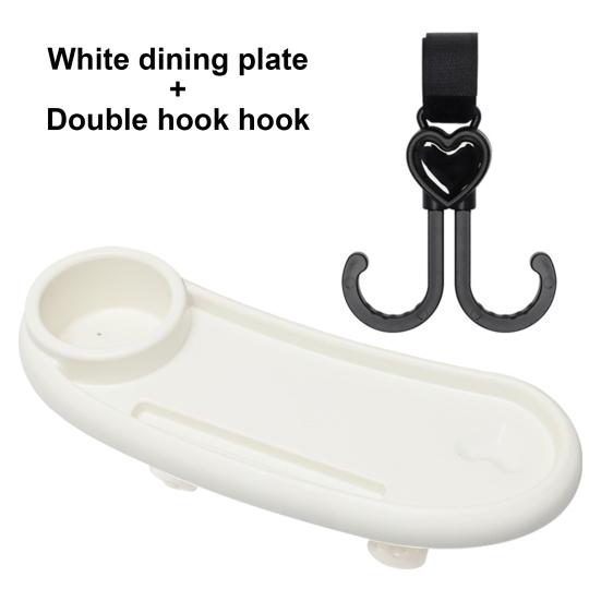 Baby Stroller Plate Multifunctional Holder Enjoy Hands-Free Entertainment for Snacks Drinks And Phone
