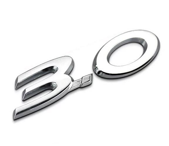 Car ABS Rear Trunk Words Letters For JAGUAR V6 3.0 V8 5.0 Logo Badge Emblem Decals Sticker Decoration accessories Q4