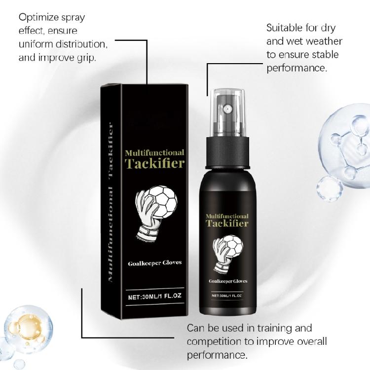 Colle per Guanti da Portiere Spray Antiscivolo 30ml Spray Grip Calcio Spray Grip per Guanti da Portiere per Guanti da Portiere
