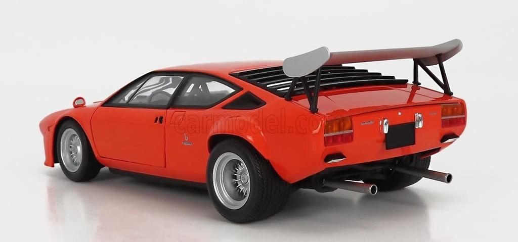 Kyosho Original 1/18 Scale Lamborghini Urraco Rally Orange Finished Product KS08445P