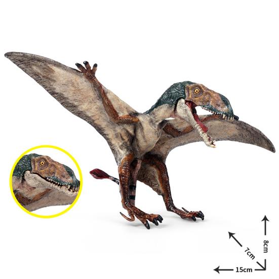 Realistic Pterodactyl Dinosaur Action Figurine Model Desktop Decor Kids Toy Gift