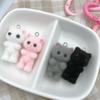 Cat Flocking Keychain 6-piece doll goods custom bag