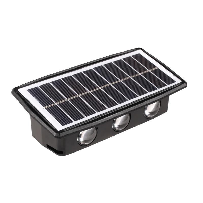 Solar 4LED Dual-Color Outdoor Wall Washer Light