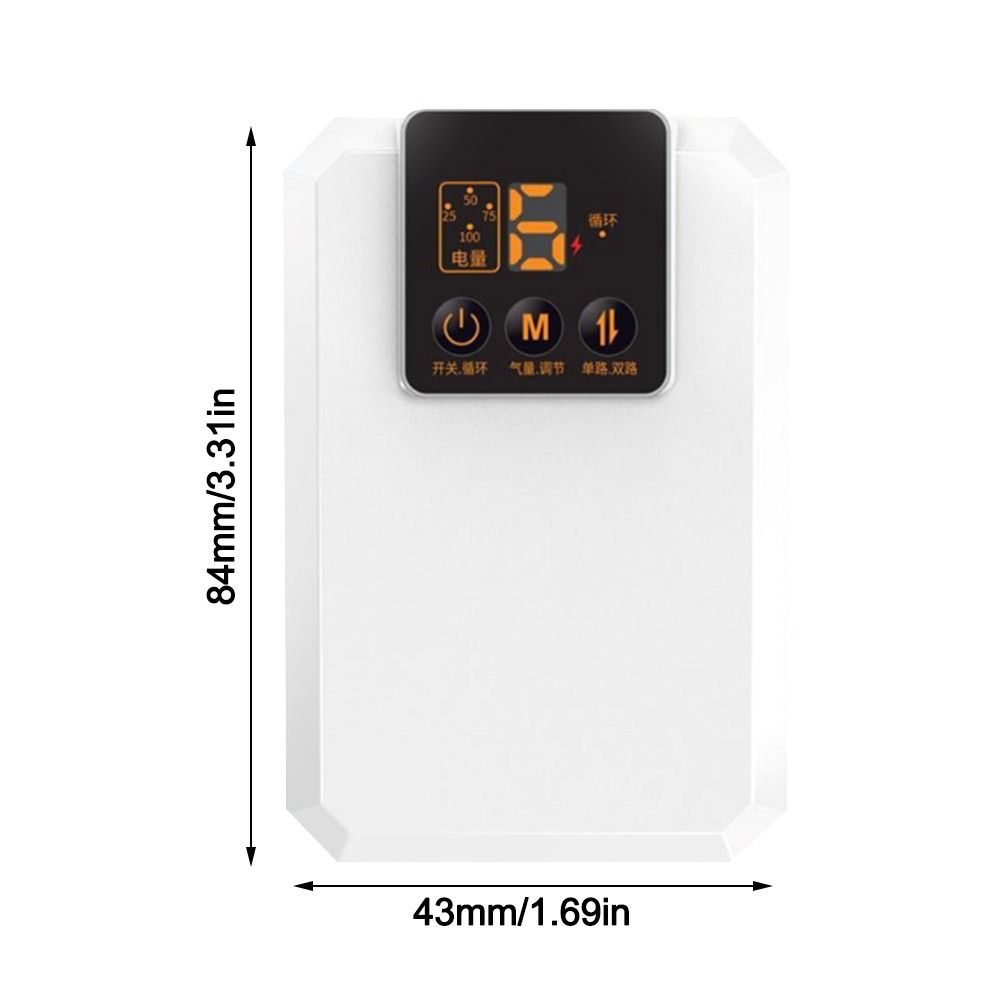 Silent Fish Tank Oxygen Pump Waterproof USB Rechargeable Oxygenation Pump Continuous/Interval Mode Oxygen Booster Pump Outdoor